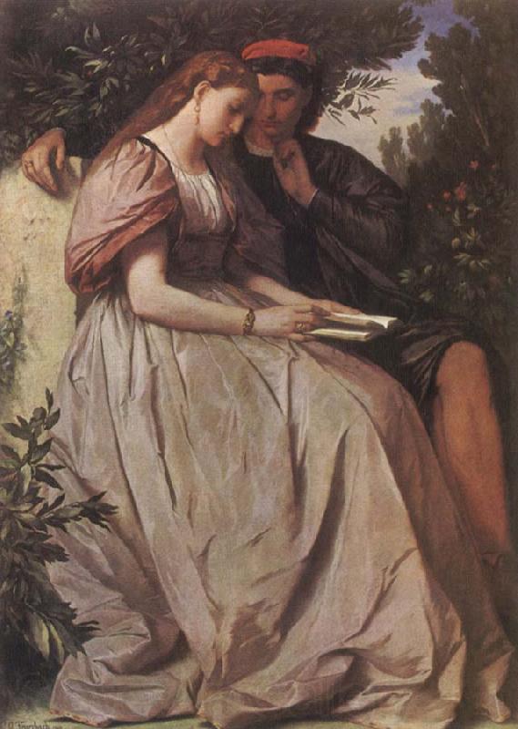 Anselm Feuerbach Paolo and Francesca Norge oil painting art